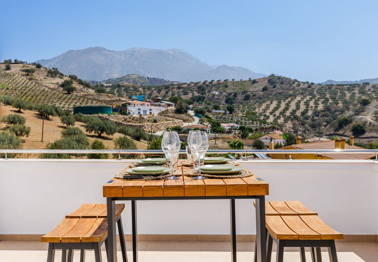 Apartamento en Viñuela - A&N La Viñuela Mountain View Duplex – Large Terrac