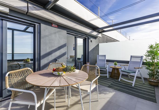 Lägenhet i Algarrobo Costa - A&N Panoramic Sea Terrace Penthouse – Algarrobo Co