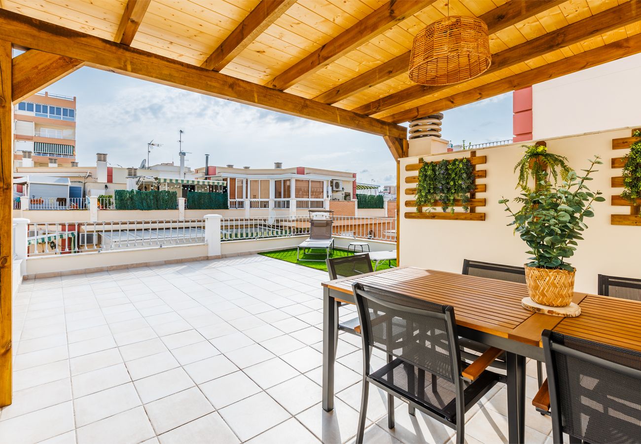 Ferienwohnung in Torre del Mar - A&N Sea View Terrace Apartment on Calle del Mar –